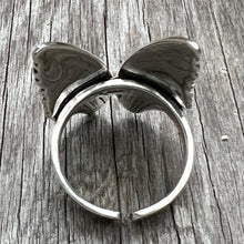 Load image into Gallery viewer, Alas Ring – Wing Statement Design in .925 Sterling Silver