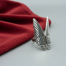 Load image into Gallery viewer, Alas Ring – Wing Statement Design in .925 Sterling Silver